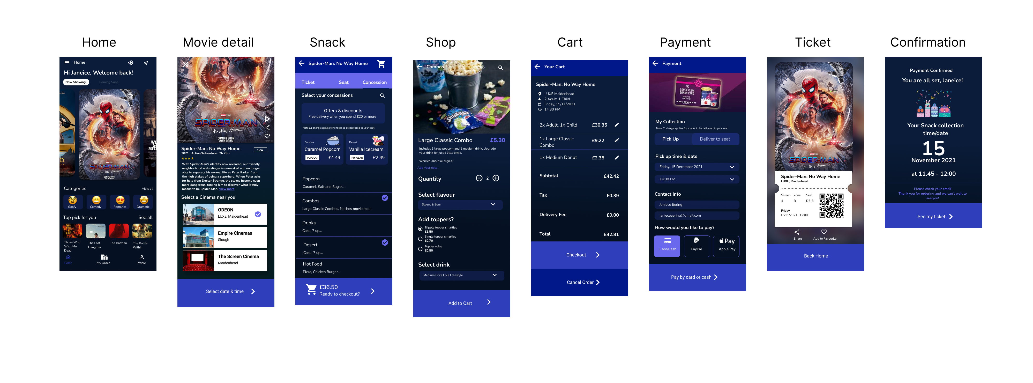 MovieGo Final UI